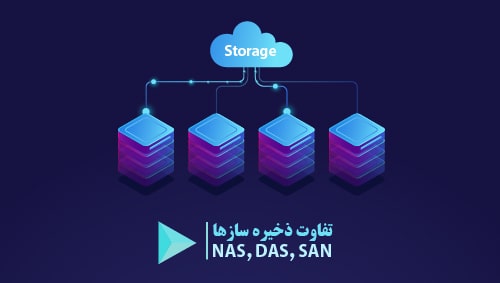 تفاوت ذخیره ساز های NAS، DAS، SAN 2 تفاوت ذخیره ساز های NAS، DAS، SAN